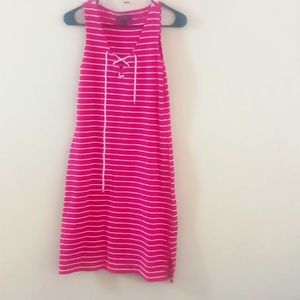 Women's striped pink dress by Ralph Lauren